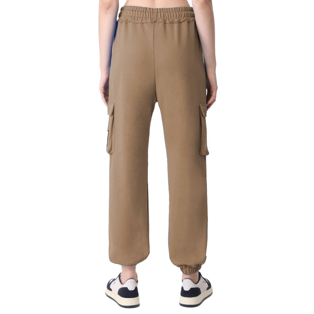 Brown Cotton Jeans & Pant - GlamHub Luxury and Icon Brand Clothing