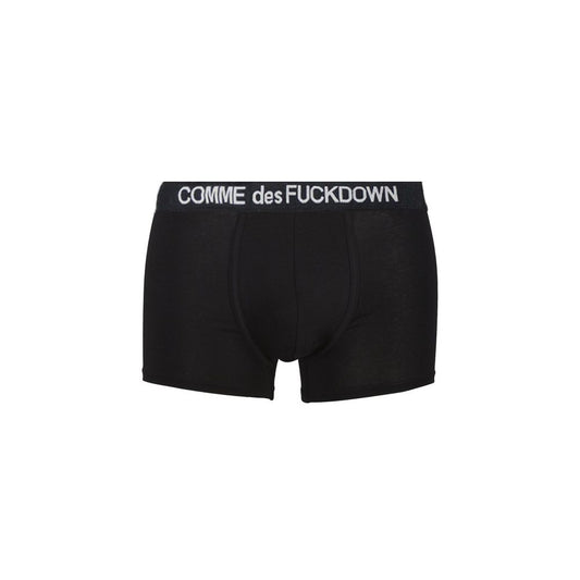 Black Cotton Underwear - GlamHub Luxury and Icon Brand Clothing