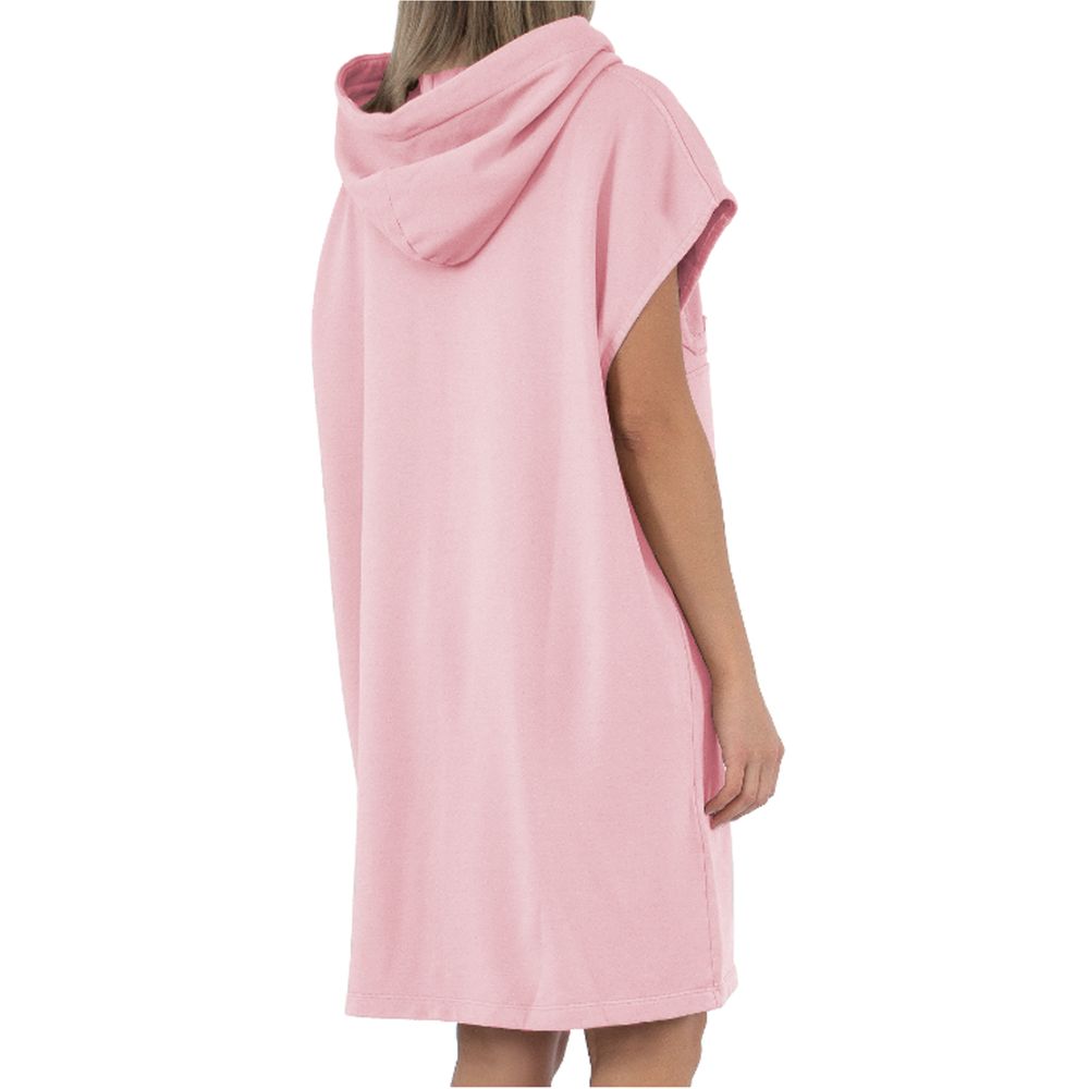 Pink Cotton Dress - GlamHub Luxury and Icon Brand Clothing