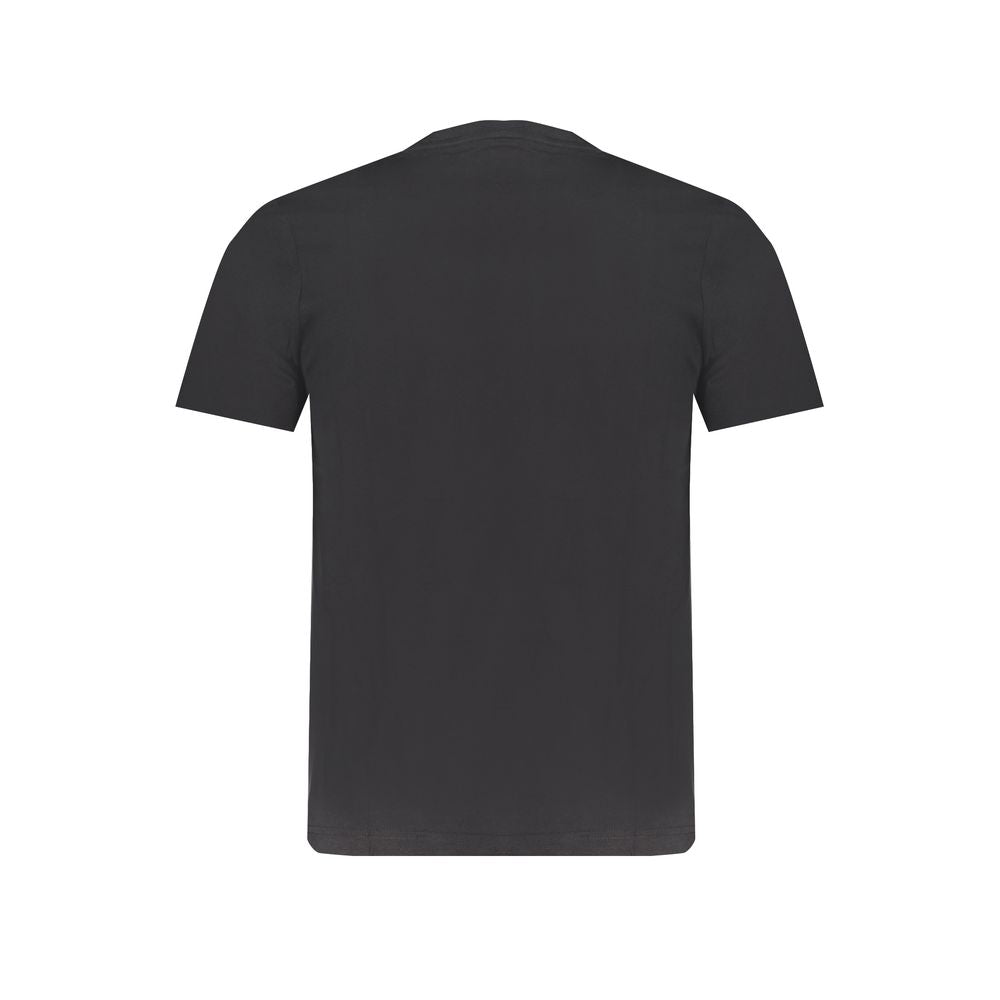 Black Cotton T-Shirt - GLAMHUB BOUTIQUE 