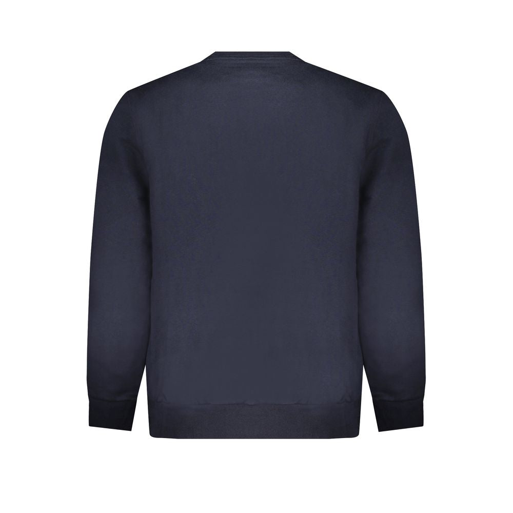 Blue Cotton Sweater - GlamHub Luxury and Icon Brand Clothing