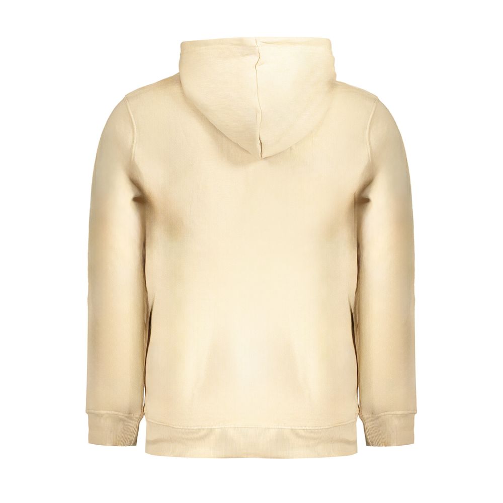 Beige Cotton Sweater - GLAMHUB BOUTIQUE 