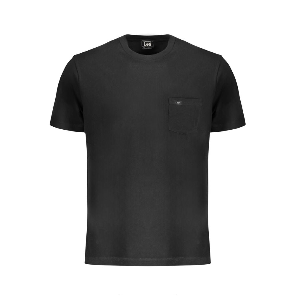 Black Cotton T-Shirt - GlamHub Luxury and Icon Brand Clothing