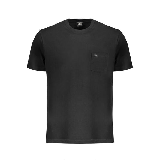 Black Cotton T-Shirt - GlamHub Luxury and Icon Brand Clothing