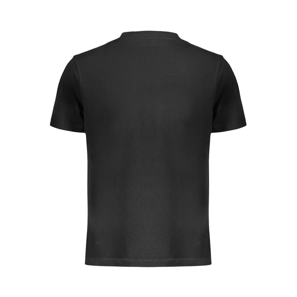 Black Cotton T-Shirt - GlamHub Luxury and Icon Brand Clothing