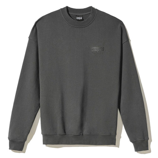 Gray Cotton Sweater - GlamHub Luxury and Icon Brand Clothing