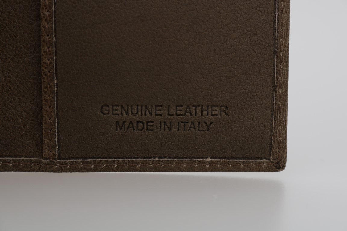 Elegant Leather Men's Wallet in Brown - GLAMHUB BOUTIQUE 