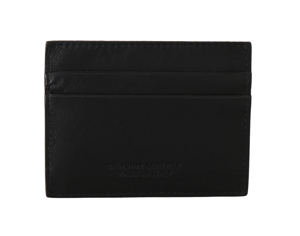 Exquisite Black Leather Men's Wallet - GLAMHUB BOUTIQUE 