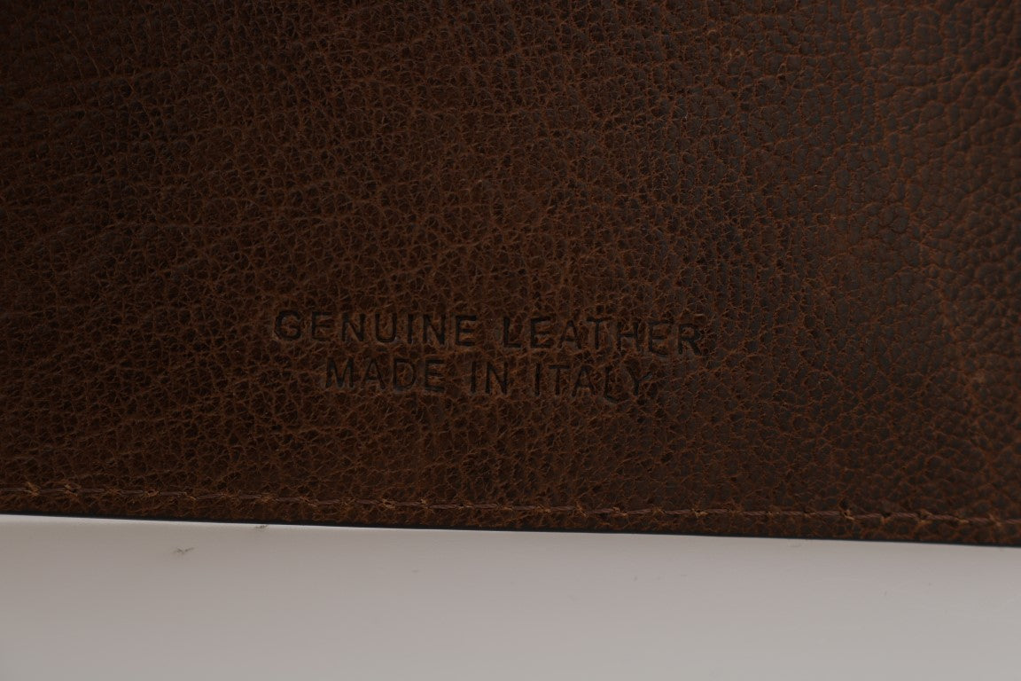 Elegant Leather Men's Wallet in Brown - GLAMHUB BOUTIQUE 