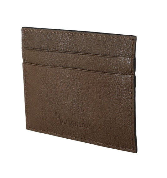 Elegant Turtledove Leather Men's Wallet - GLAMHUB BOUTIQUE 