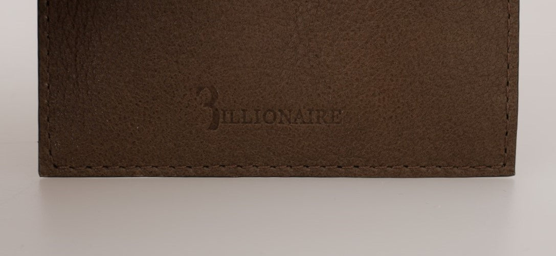 Elegant Turtledove Leather Men's Wallet - GLAMHUB BOUTIQUE 