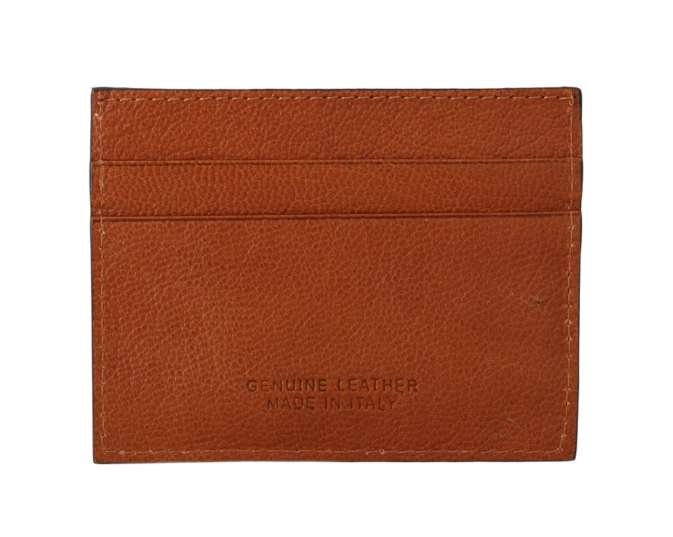 Elegant Men's Leather Wallet in Brown - GLAMHUB BOUTIQUE 