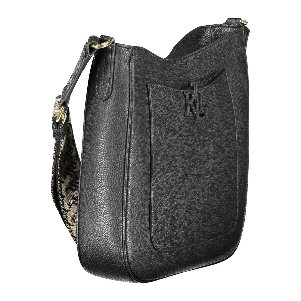 Black Leather Handbag - GLAMHUB BOUTIQUE 