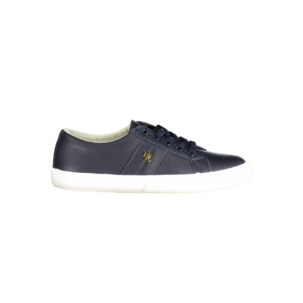 Blue Polyester Sneaker - GLAMHUB BOUTIQUE 