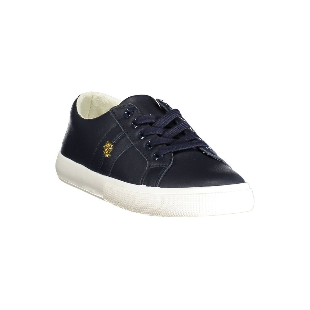 Blue Polyester Sneaker - GLAMHUB BOUTIQUE 