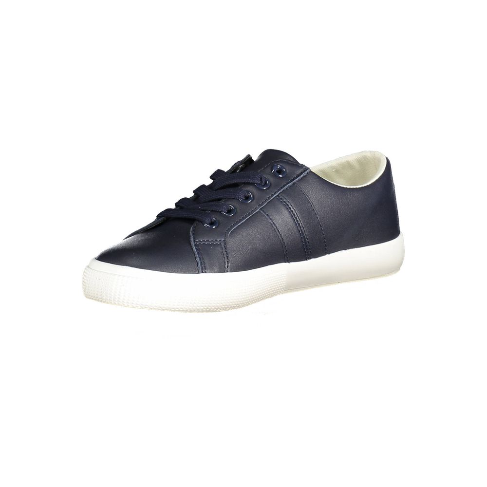 Blue Polyester Sneaker - GLAMHUB BOUTIQUE 