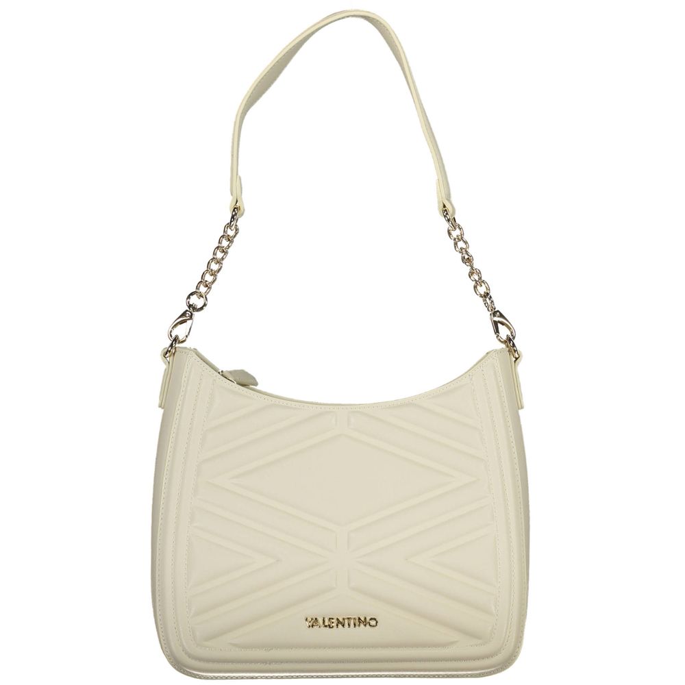 Beige Polyethylene Handbag - GlamHub Luxury and Icon Brand Clothing