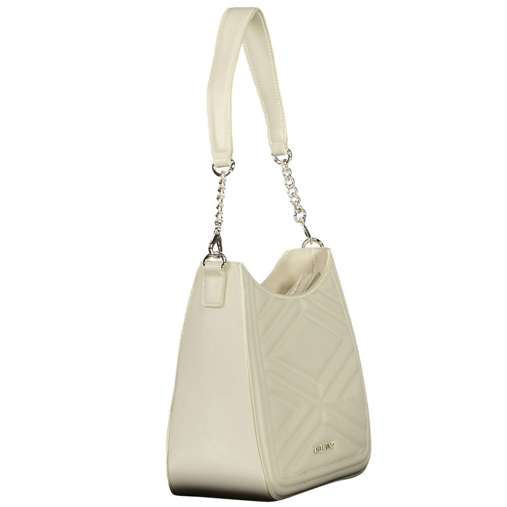 Beige Polyethylene Handbag - GlamHub Luxury and Icon Brand Clothing