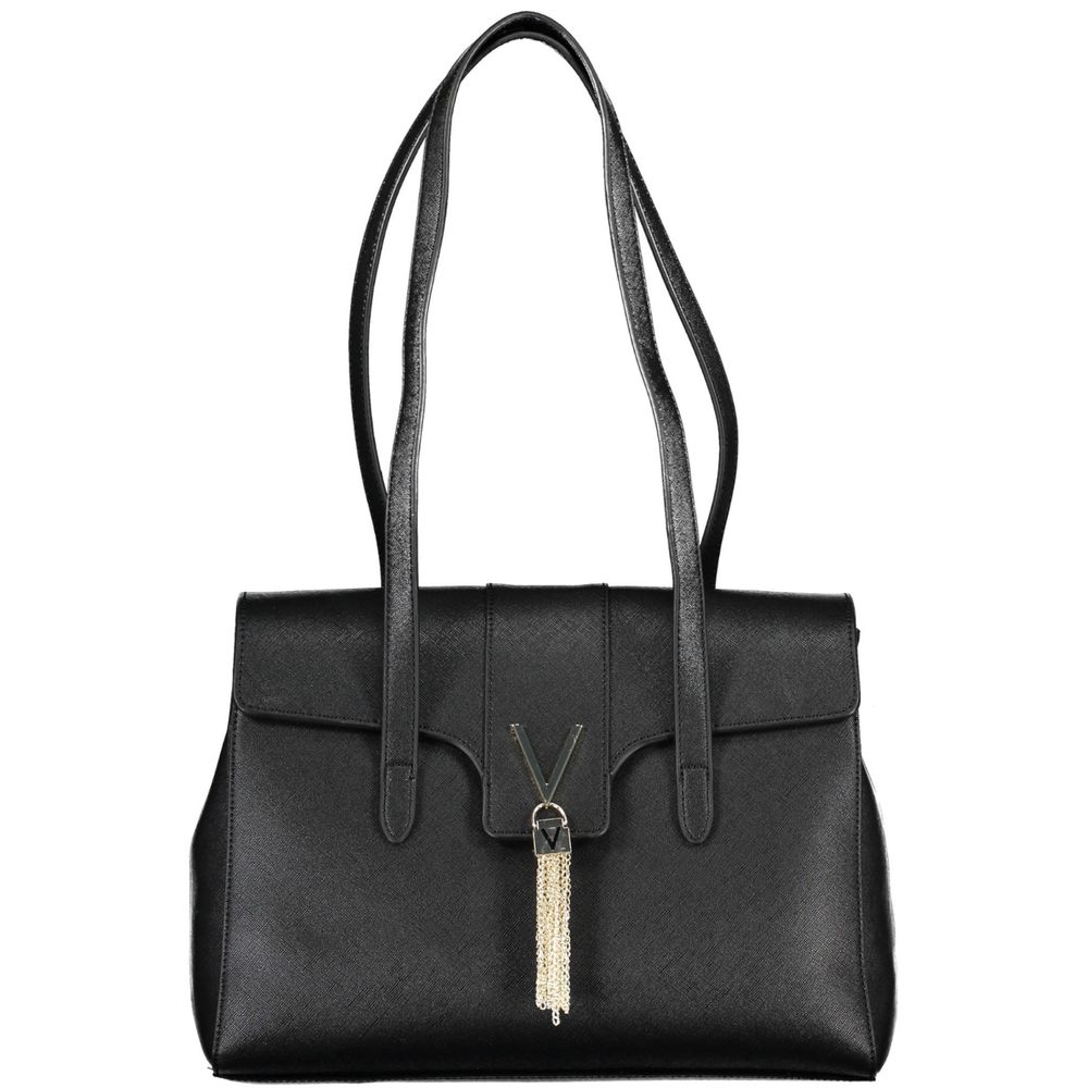 Black Polyethylene Handbag - GlamHub Luxury and Icon Brand Clothing