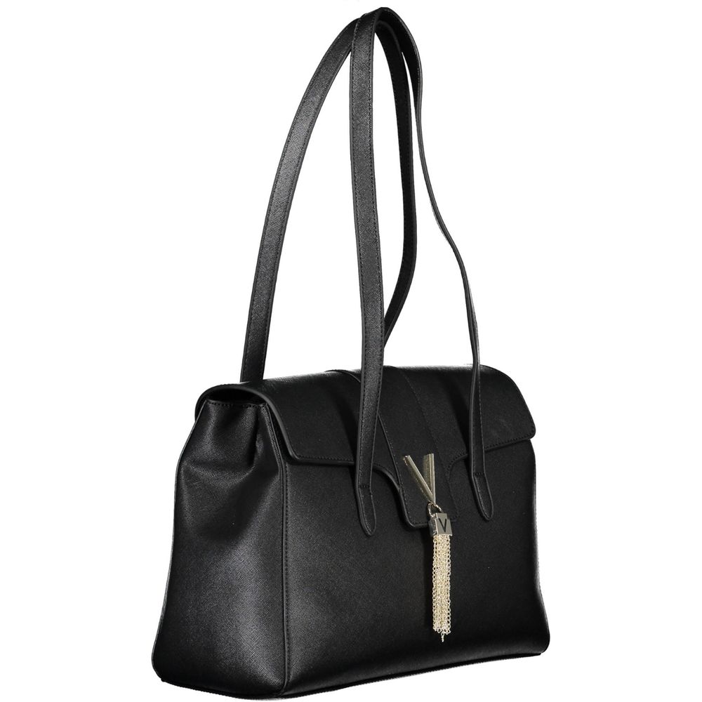 Black Polyethylene Handbag - GlamHub Luxury and Icon Brand Clothing