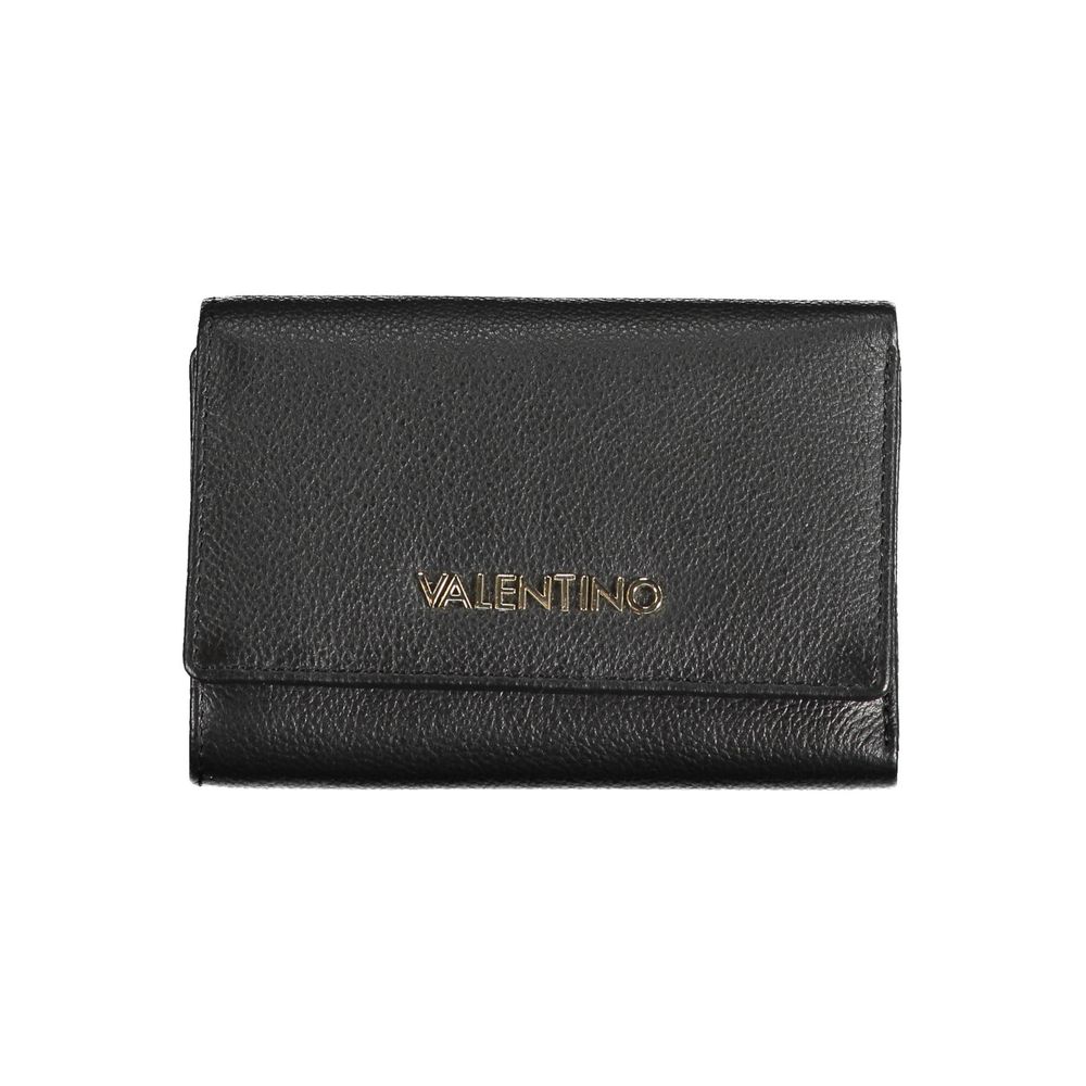 Black Polyethylene Wallet - GlamHub Luxury and Icon Brand Clothing