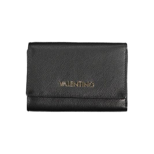 Black Polyethylene Wallet - GlamHub Luxury and Icon Brand Clothing