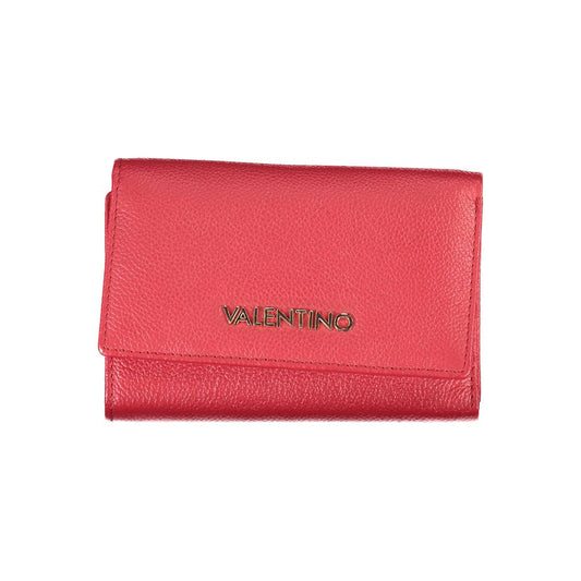 Red Polyethylene Wallet - GlamHub Luxury and Icon Brand Clothing