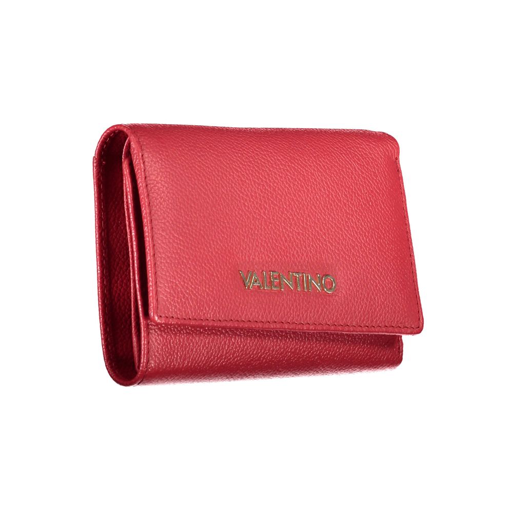 Red Polyethylene Wallet - GlamHub Luxury and Icon Brand Clothing