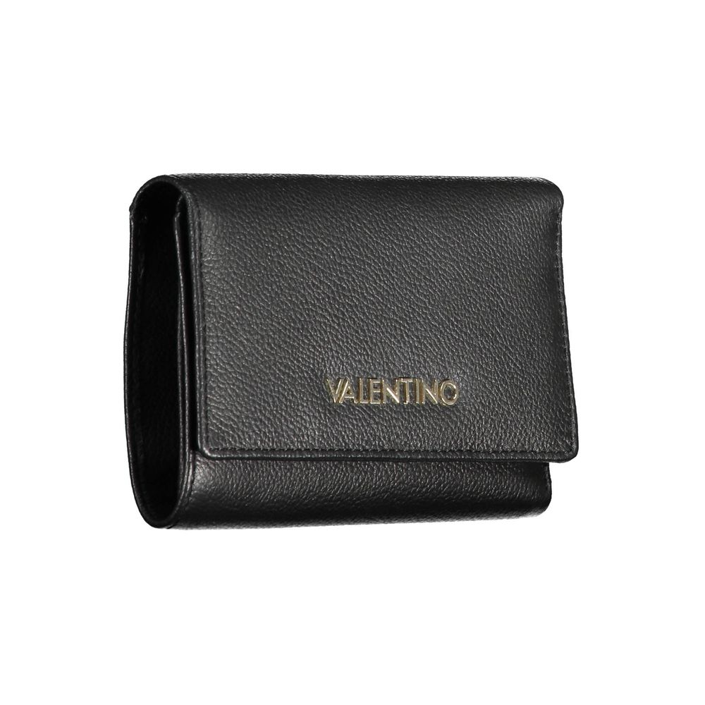 Black Polyethylene Wallet - GlamHub Luxury and Icon Brand Clothing