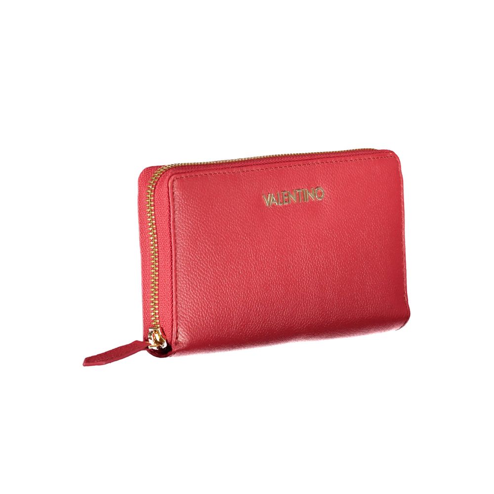 Red Polyethylene Wallet - GlamHub Luxury and Icon Brand Clothing