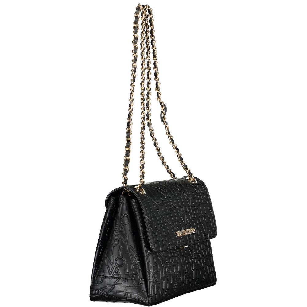 Black Polyethylene Handbag - GlamHub Luxury and Icon Brand Clothing