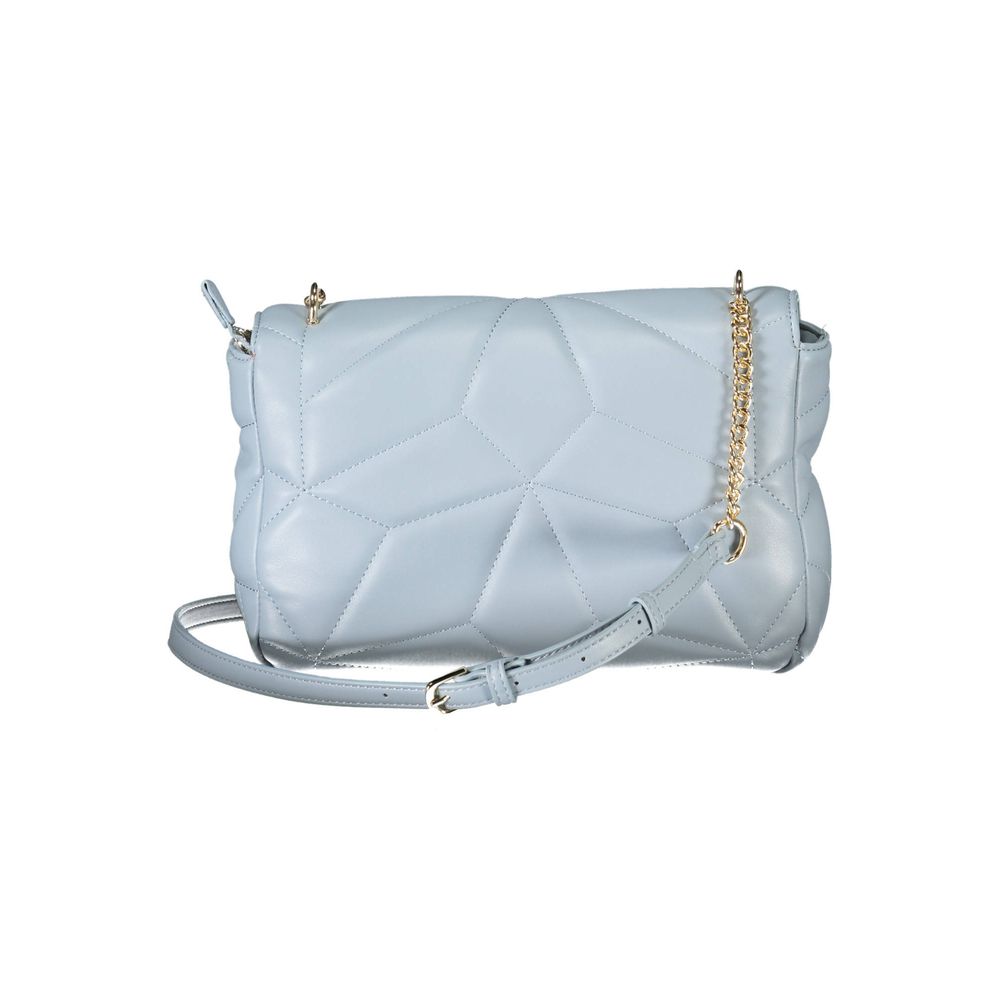 Light Blue Polyethylene Handbag - GlamHub Luxury and Icon Brand Clothing