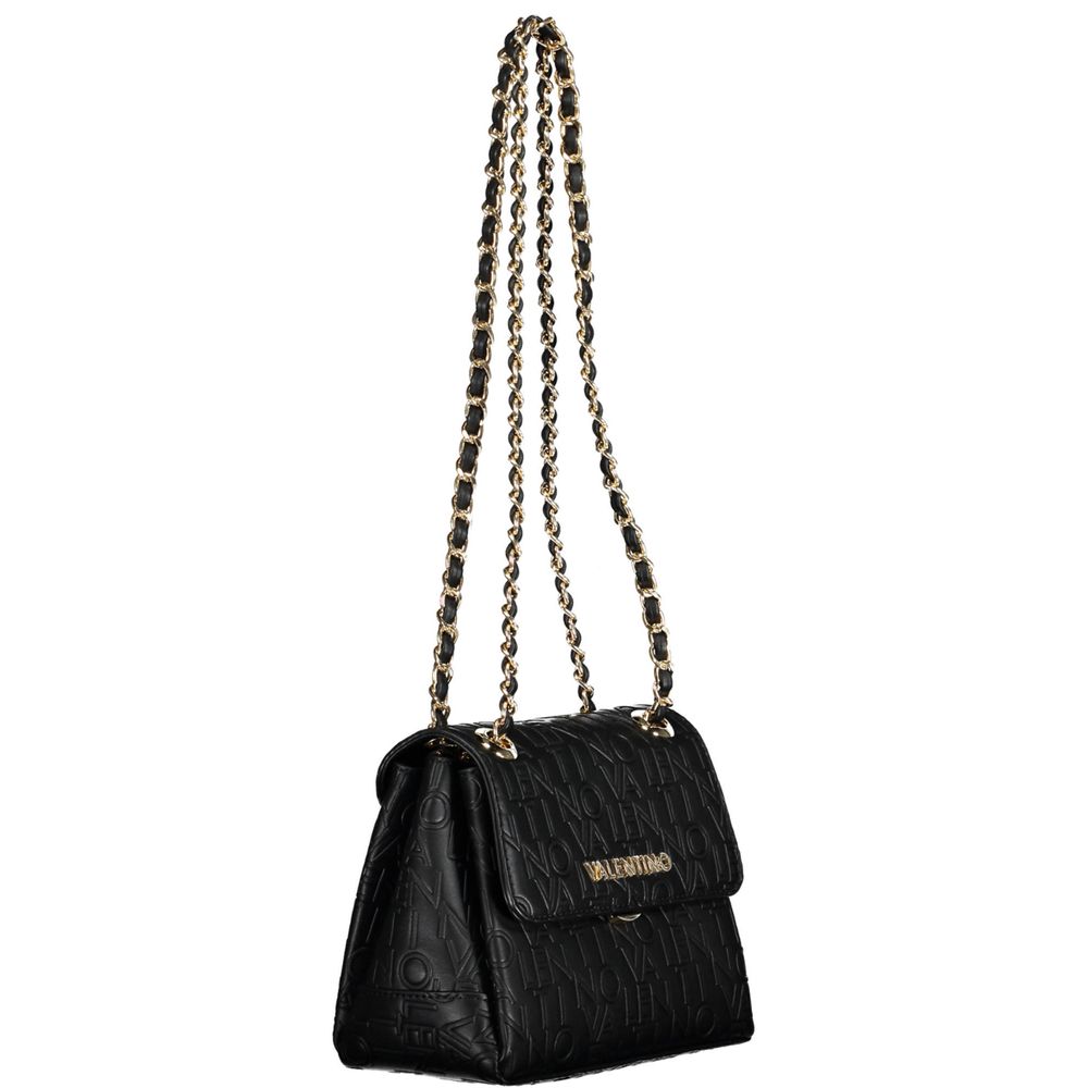 Black Polyethylene Handbag - GlamHub Luxury and Icon Brand Clothing