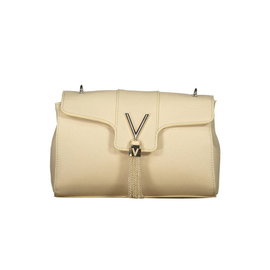 Beige Polyethylene Handbag - GlamHub Luxury and Icon Brand Clothing