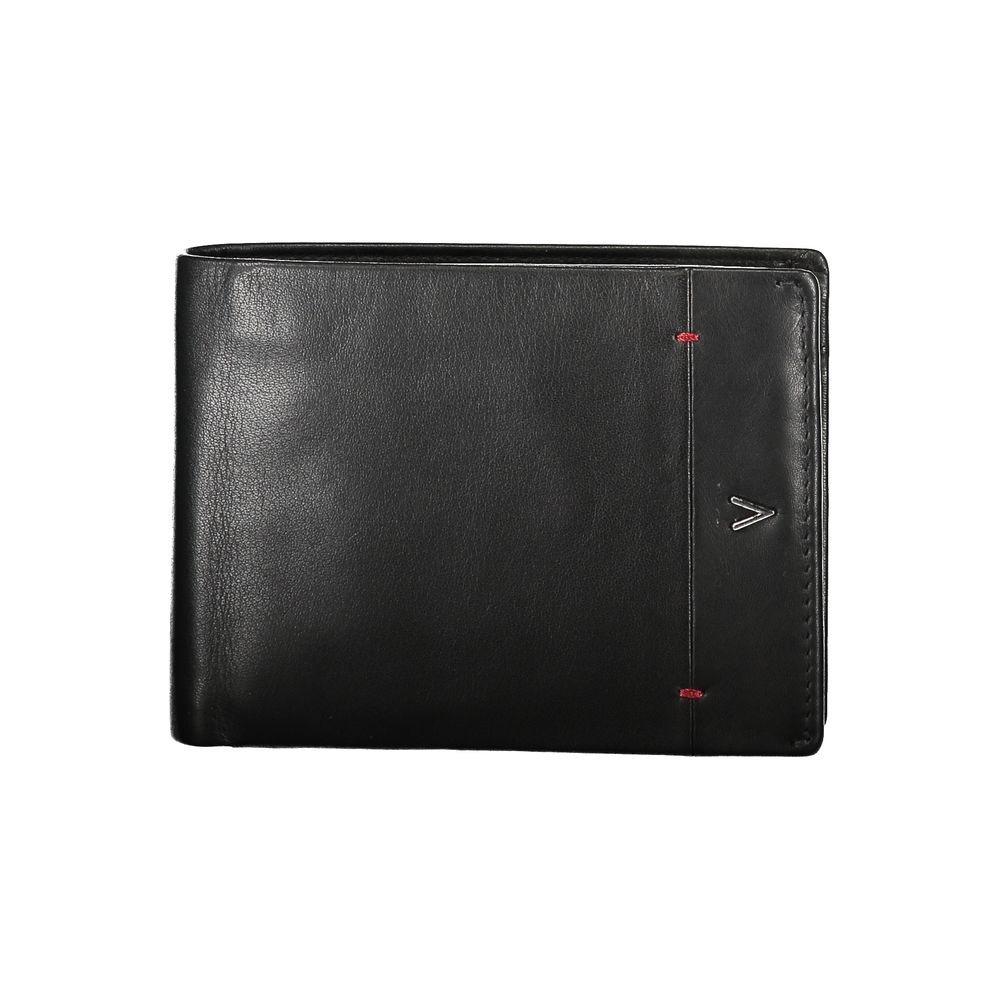 Black Polyethylene Wallet - GlamHub Luxury and Icon Brand Clothing