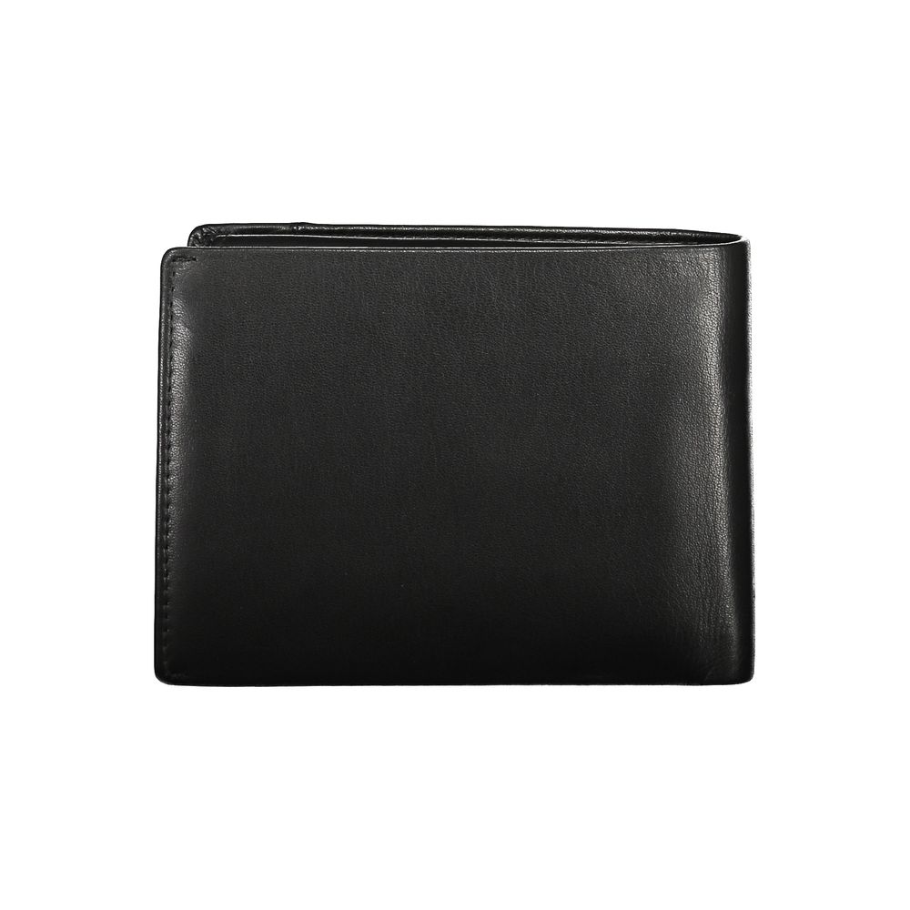 Black Polyethylene Wallet - GlamHub Luxury and Icon Brand Clothing