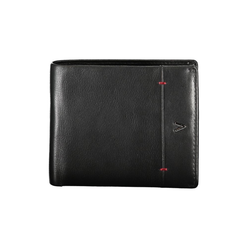 Black Polyethylene Wallet - GlamHub Luxury and Icon Brand Clothing