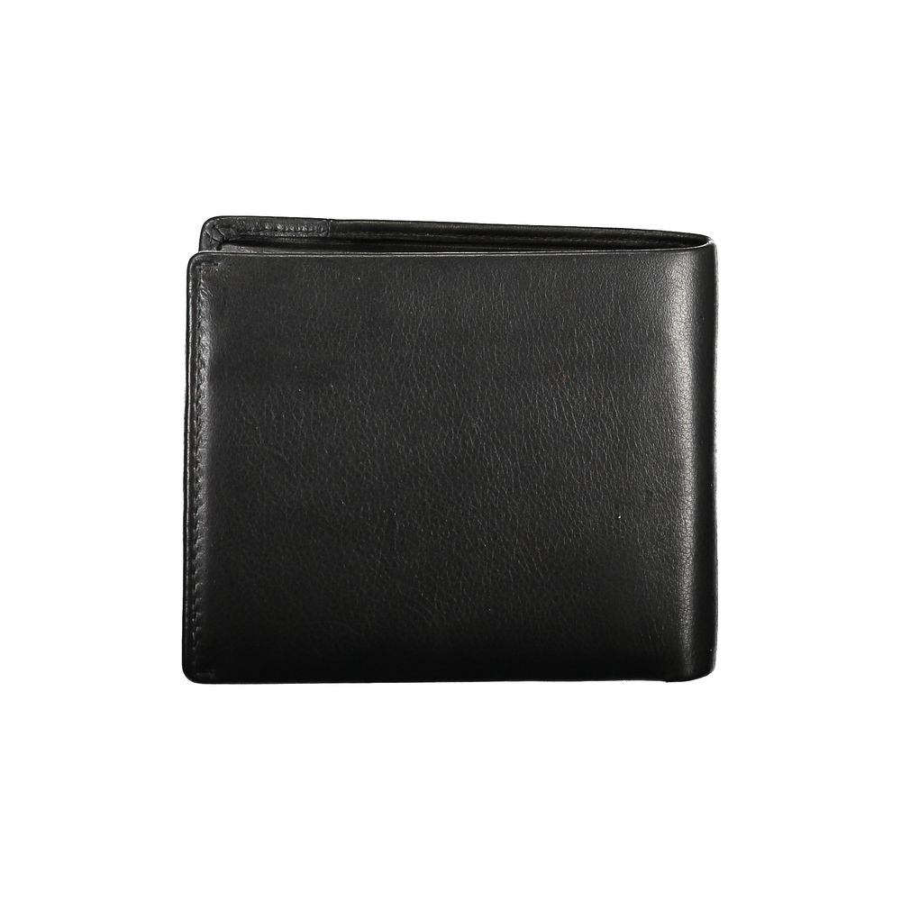 Black Polyethylene Wallet - GlamHub Luxury and Icon Brand Clothing