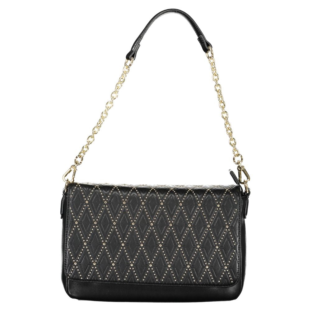 Black Polyethylene Handbag - GlamHub Luxury and Icon Brand Clothing