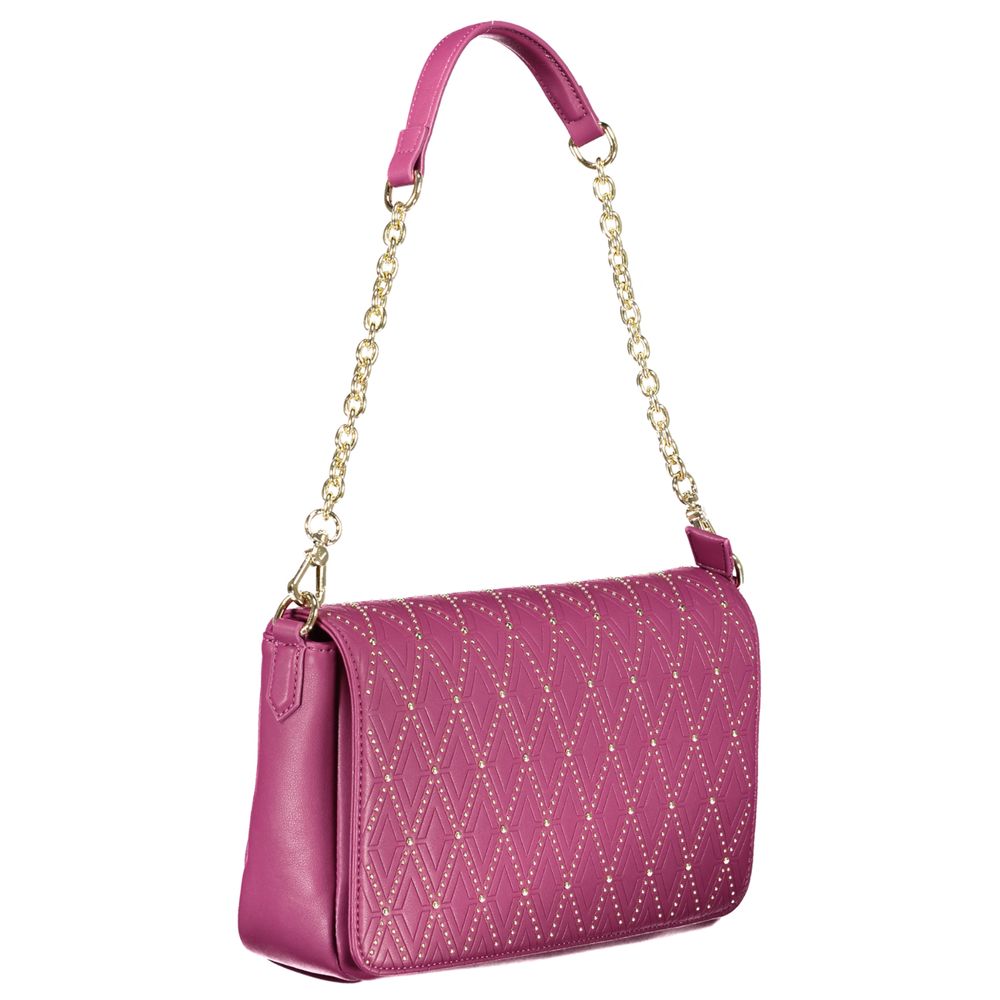 Purple Polyethylene Handbag - GlamHub Luxury and Icon Brand Clothing