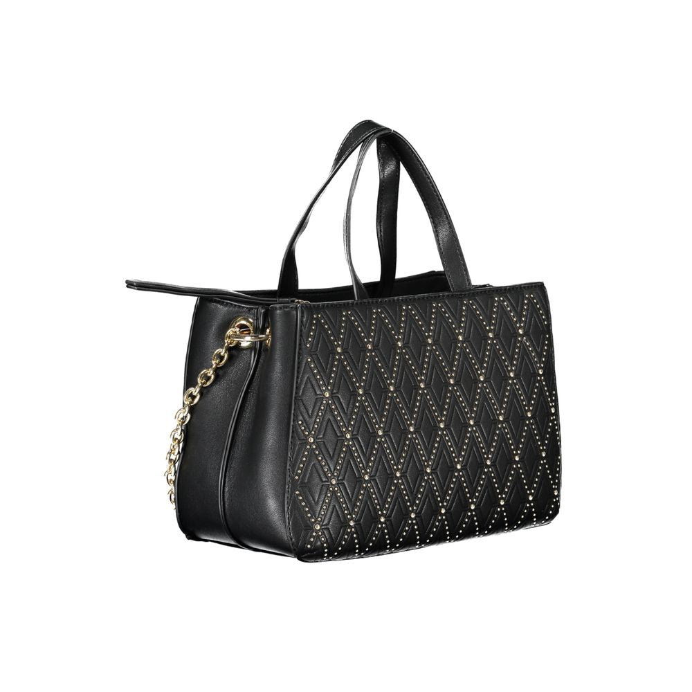 Black Polyethylene Handbag - GlamHub Luxury and Icon Brand Clothing