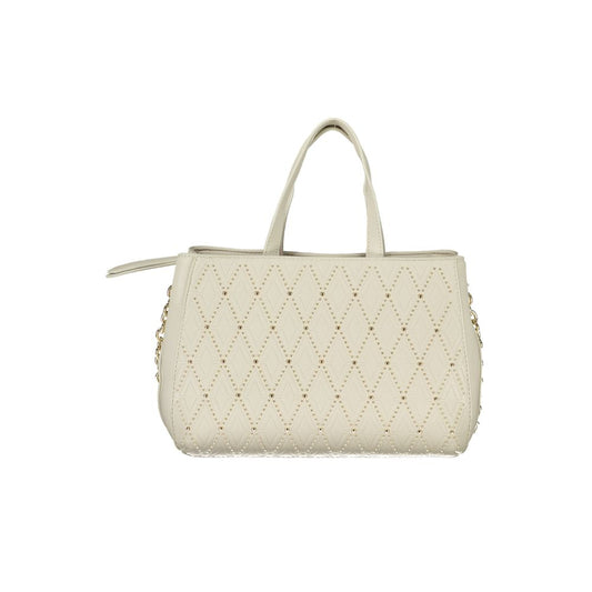 White Polyethylene Handbag - GlamHub Luxury and Icon Brand Clothing