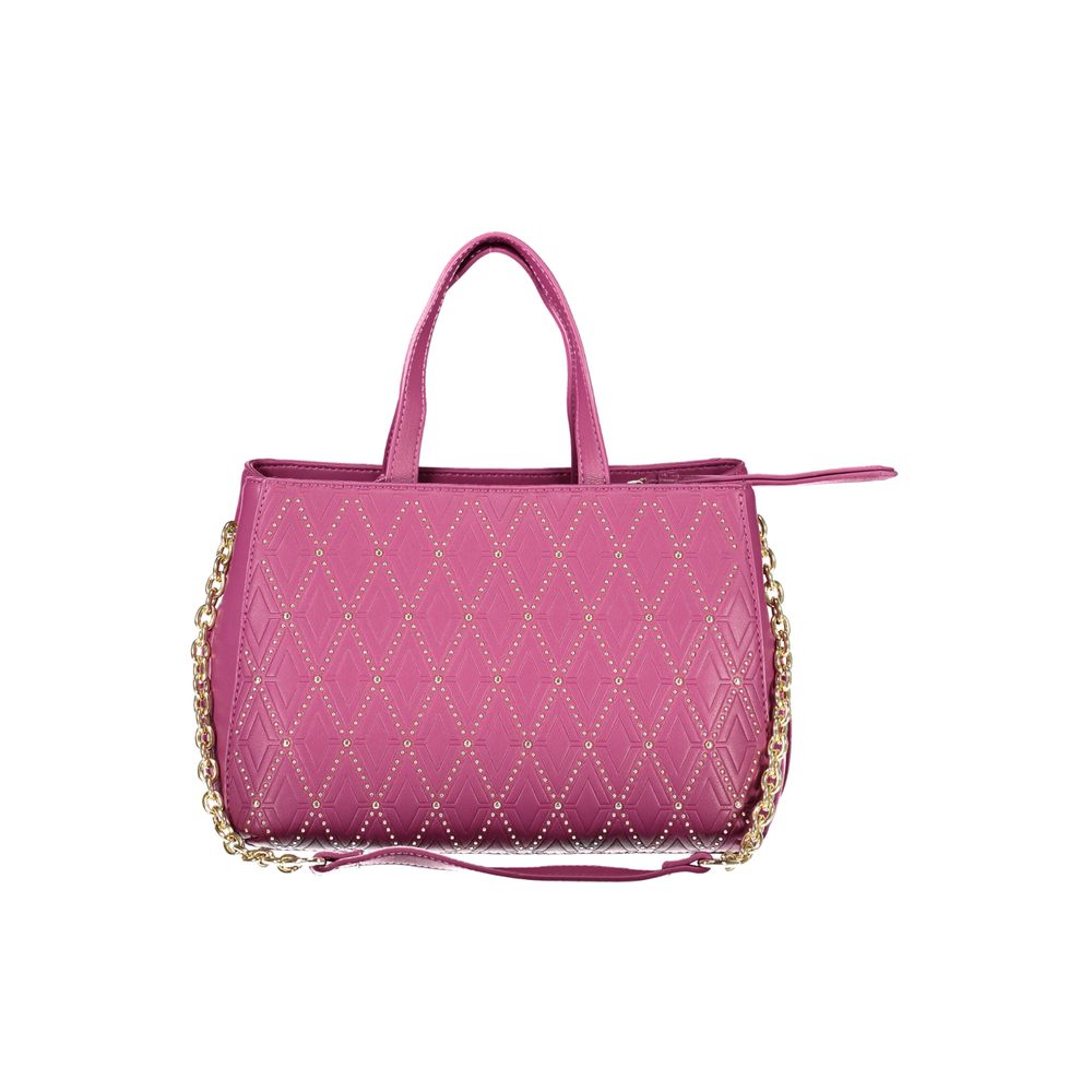 Purple Polyethylene Handbag - GlamHub Luxury and Icon Brand Clothing