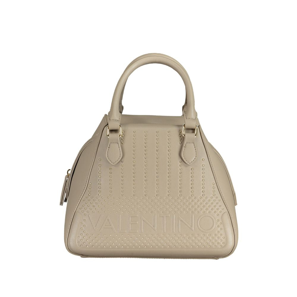 Beige Polyethylene Handbag - GlamHub Luxury and Icon Brand Clothing