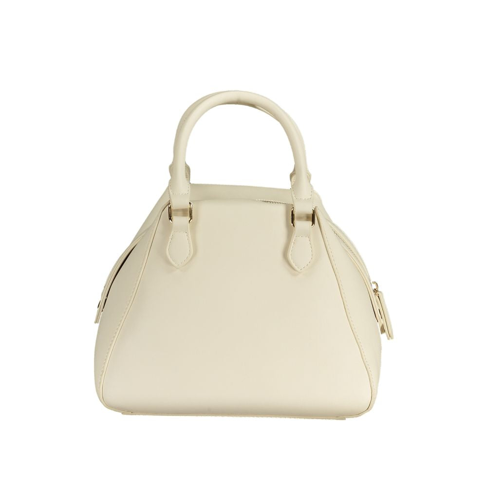 White Polyethylene Handbag - GlamHub Luxury and Icon Brand Clothing