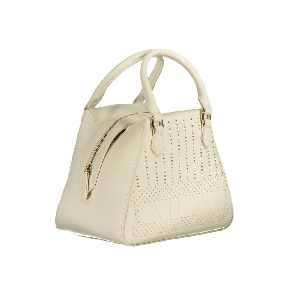 White Polyethylene Handbag - GlamHub Luxury and Icon Brand Clothing