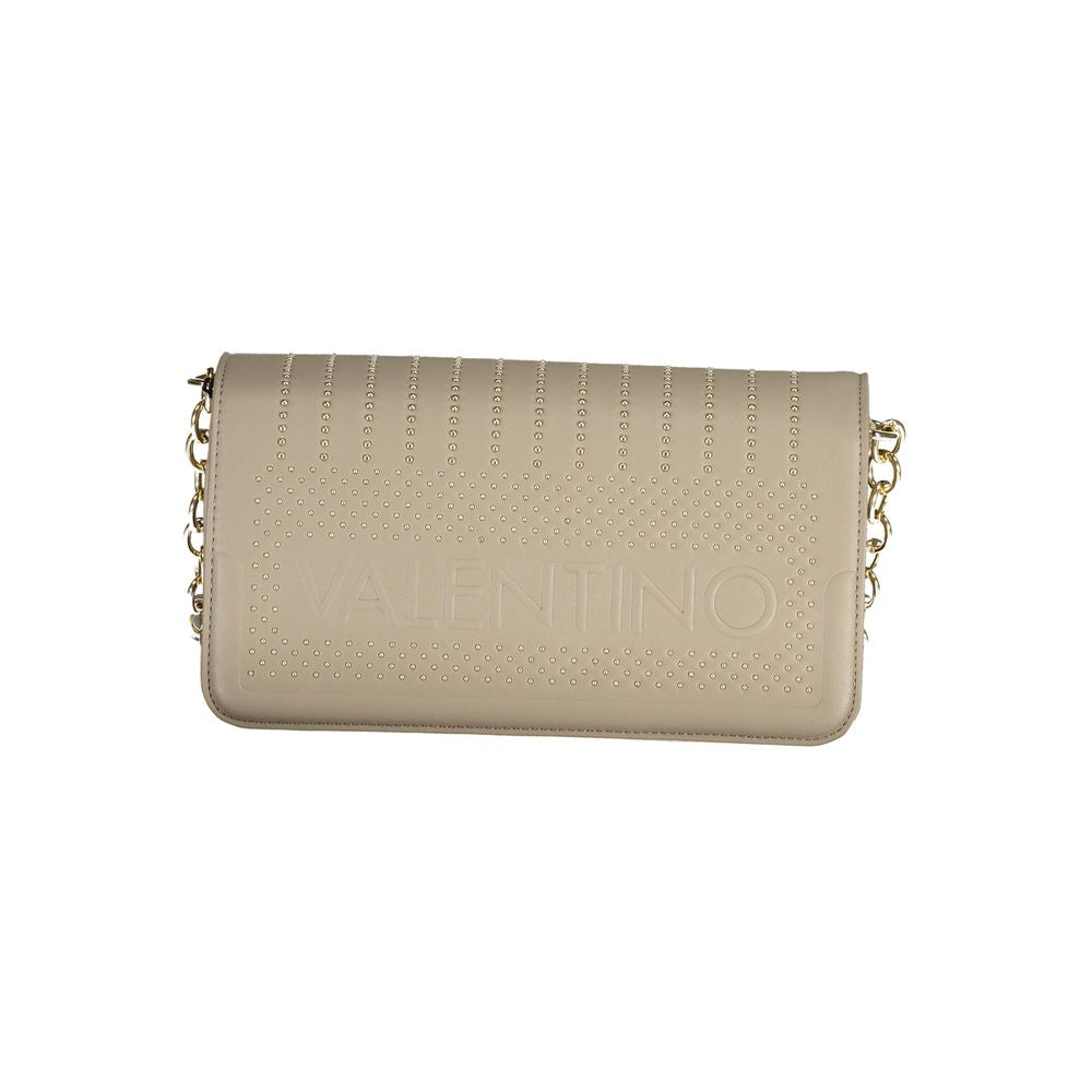 Beige Polyethylene Handbag - GlamHub Luxury and Icon Brand Clothing