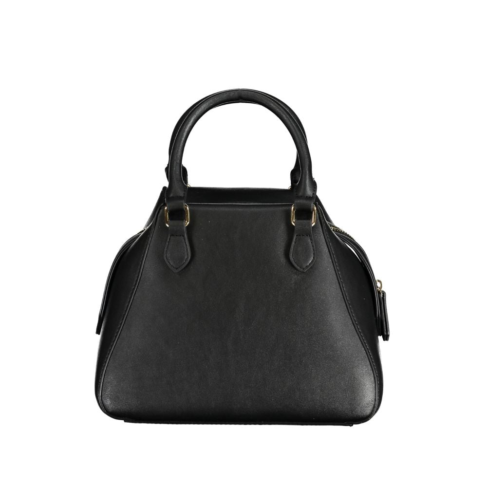 Black Polyethylene Handbag - GlamHub Luxury and Icon Brand Clothing