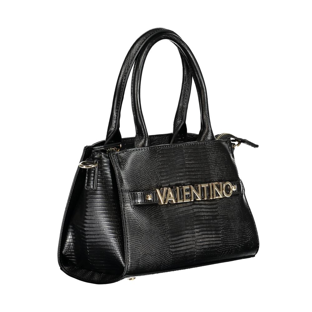 Black Polyethylene Handbag - GlamHub Luxury and Icon Brand Clothing