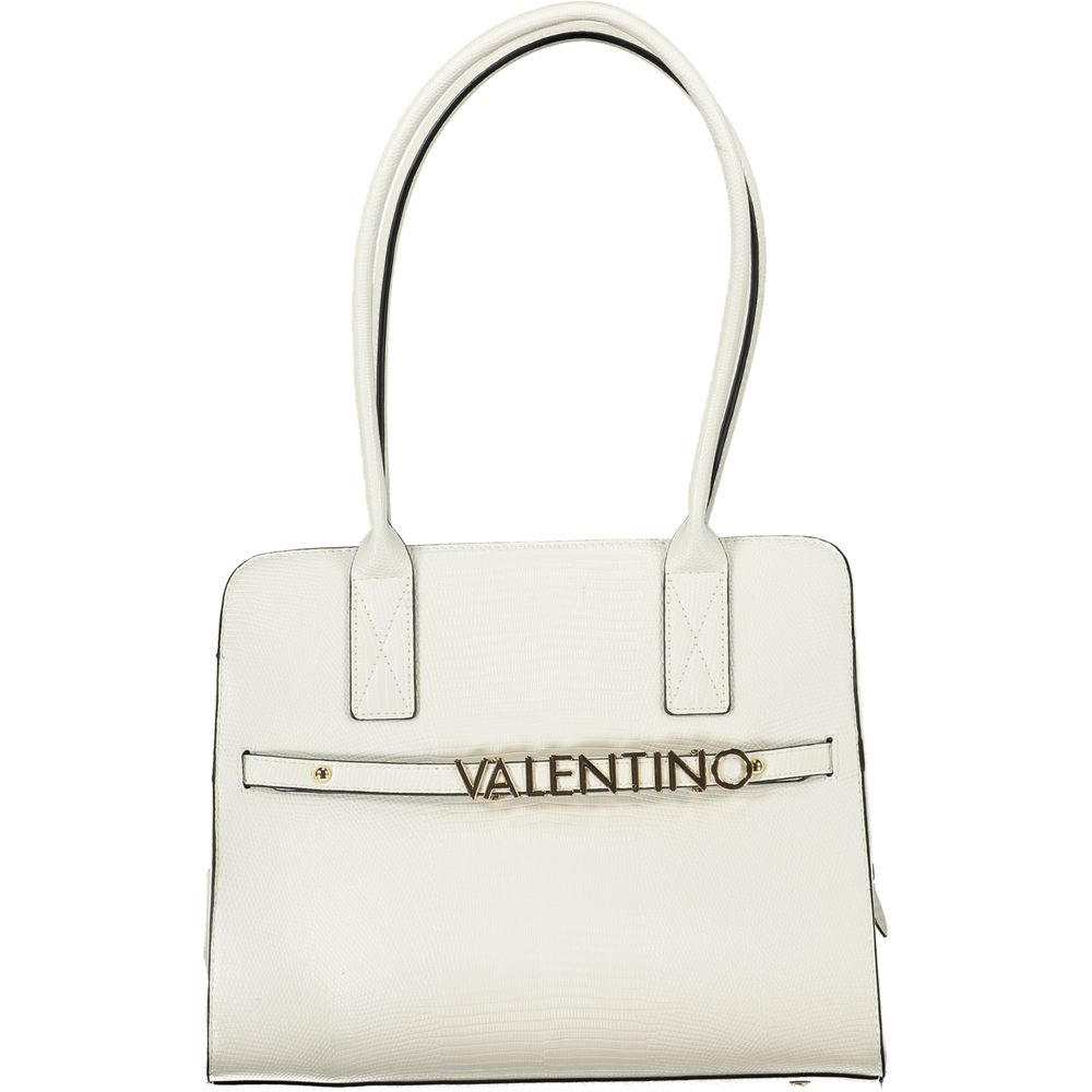 White Polyethylene Handbag - GlamHub Luxury and Icon Brand Clothing